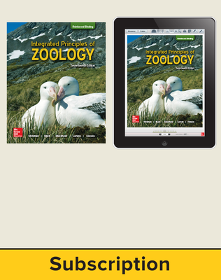 Hickman, Integrated Principles of Zoology, 2017, 17e (Reinforced Binding) Student Bundle (Student Edition with ConnectED eBook), 1-year subscription