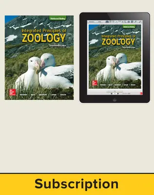 Hickman, Integrated Principles of Zoology, 2017, 17e (Reinforced Binding) Student Bundle (Student Edition with ConnectED eBook), 1-year subscription