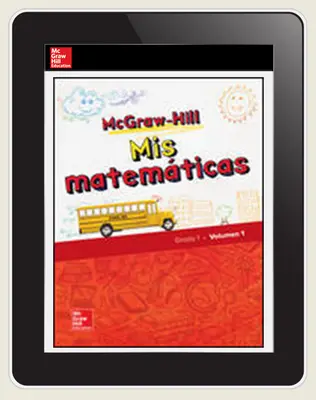 McGraw-Hill My Math, Teacher Center 5 Year Subscription Grade 1