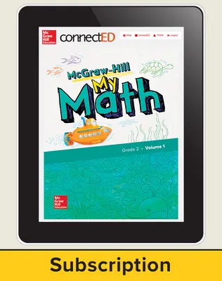 McGraw-Hill My Math, Student Center 1 Year Subscription Grade 2 McGraw-Hill My Math, Student Center 1 Year Subscription Grade 2