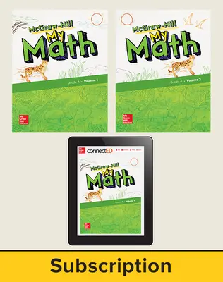 McGraw-Hill My Math 2018 5-year Student Bundle, Grade 4