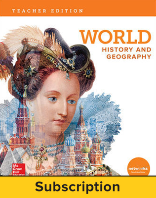 World History and Geography, Teacher Suite with LearnSmart, 7-year subscription