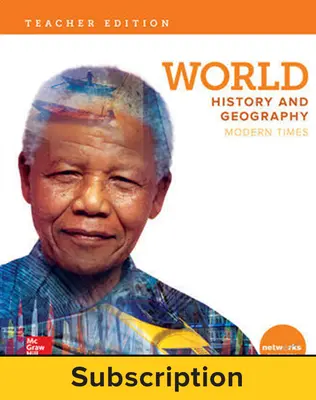 World History and Geography: Modern Times, Teacher Suite with LearnSmart, 7-year subscription