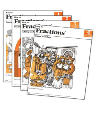 Key to Fractions, Books 1-4, Reproducible Tests