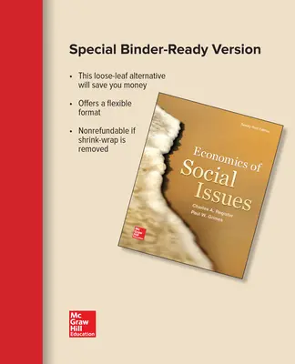 Loose-Leaf for Economics of Social Issues Loose-Leaf for Economics of Social Issues