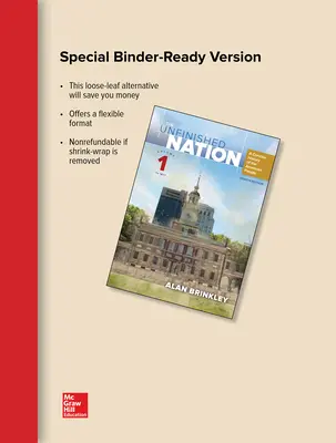 Looseleaf for The Unfinished Nation: A Concise History of the American People Volume 1