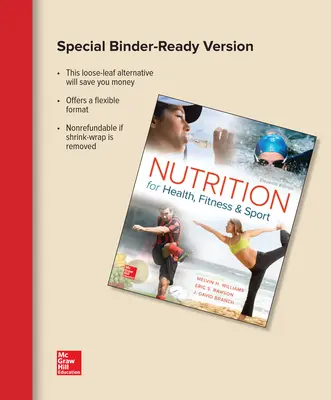 GEN COMBO LOOSE LEAF FOR NUTRITION FOR HEALTH, FITNESS, AND SPORT; CONNECT CARD