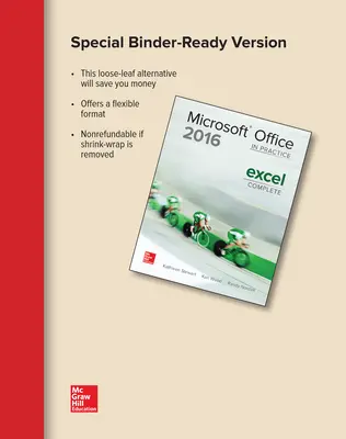 Looseleaf for Microsoft Office Excel 2016 Complete: In Practice Looseleaf for Microsoft Office Excel 2016 Complete: In Practice