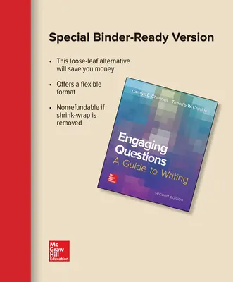 Looseleaf Engaging Questions 2e with MLA Booklet 2016 and Connect Composition Access Card