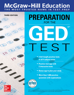 Mcgraw Hill Education Preparation For The Ged Test Third Edition