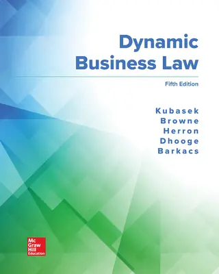 Dynamic Business Law 5/e