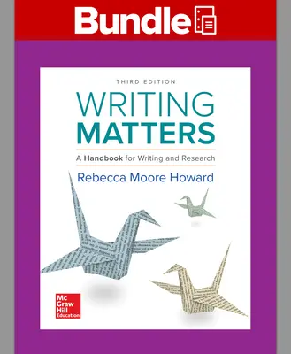 GEN COMBO WRITING MATTERS TABBED; CONNECT ACCESS CARD
