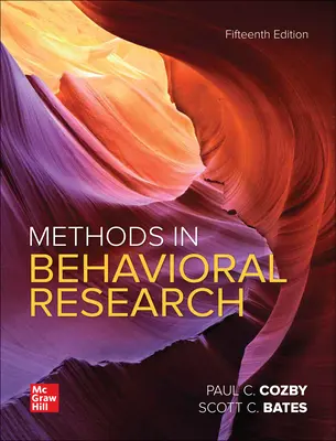 Methods in Behavioral Research