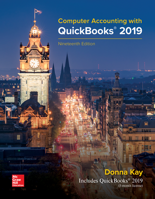McGraw-Hill eBook Lifetime Online Access for Computer Accounting with QuickBooks 2019