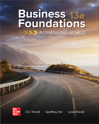 Business Foundations: A Changing World