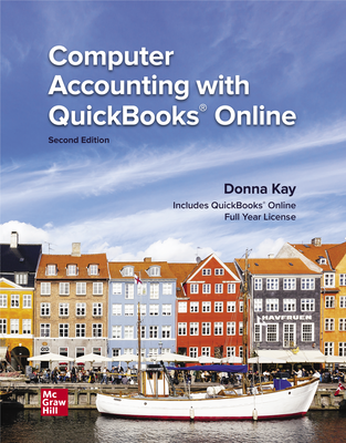 McGraw-Hill eBook Online Access 180 Days for Computer Accounting with QuickBooks Online
