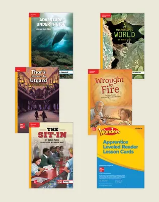 WonderWorks Grade 6 Apprentice Leveled Reader with Lesson Cards Package 6 each of 30 WonderWorks Grade 6 Apprentice Leveled Reader with Lesson Cards Package 6 each of 30