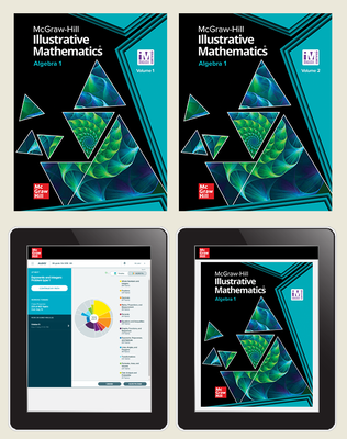 Illustrative Mathematics Algebra 1, Student Bundle Digital and Consumable Print with ALEKS (via ALEKS.com), 1-year subscription