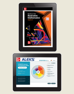 Illustrative Mathematics Algebra 2, Digital Student Bundle with ALEKS (via ALEKS.com), 1-year subscription