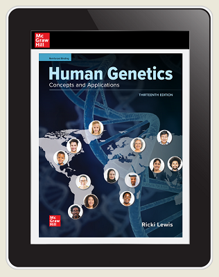 Lewis, Human Genetics, 2021, 13e, Online Teacher Edition, 1 yr subscription