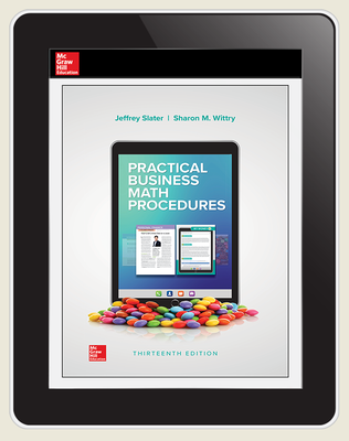 CUS Practical Business Math Procedures 1-year Standalone Connect OSE