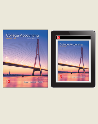 CUS College Accounting, Chapters 1-30, Print and Digital Student Bundle, 1-year subscription