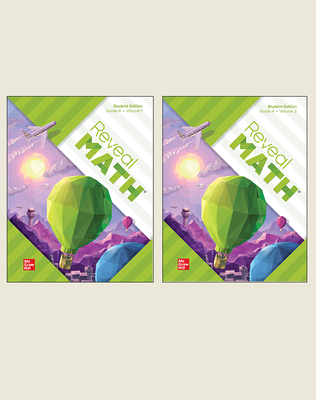 Reveal Math, Grade 4, Print Student Edition Package, 1-year