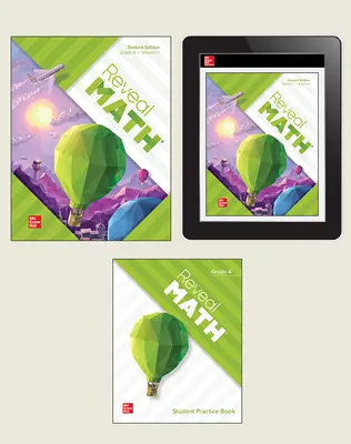 Reveal Math, Grade 4, Student Bundle, 3-years