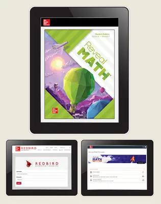 Reveal Math, Grade 4, Student Digital Bundle with Redbird and Arrive Math Booster, 6-years