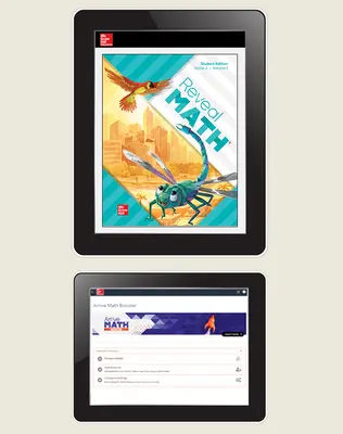 Reveal Math, Grade 2, Student Digital Bundle with Arrive Math Booster, 6-years