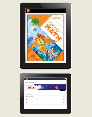 Reveal Math, Grade 3, Student Digital Bundle with Arrive Math Booster, 6-years
