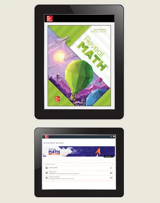 Reveal Math, Grade 4, Student Digital Bundle with Arrive Math Booster, 6-years