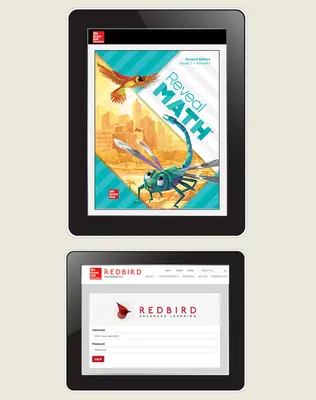 Reveal Math, Grade 2, Student Digital Bundle with Redbird, 1-year