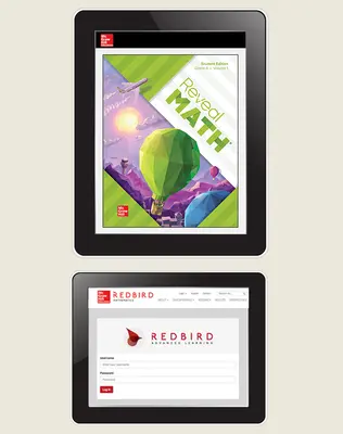 Reveal Math, Grade 4, Student Digital Bundle with Redbird, 1-year
