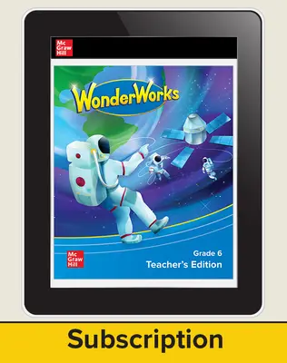 WonderWorks Grade 6 Teacher Workspace 2 year subscription WonderWorks Grade 6 Teacher Workspace 2 year subscription