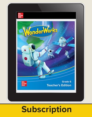 WonderWorks Grade 6 Teacher Workspace 1 year subscription