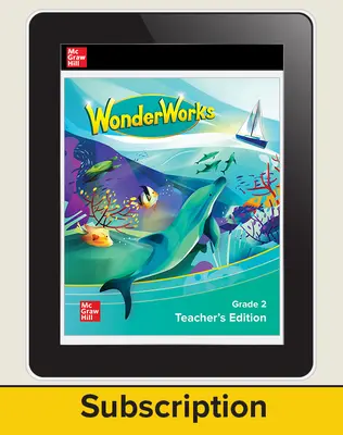 WonderWorks Grade 2 Teacher Workspace 6 year subscription