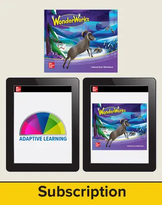 WonderWorks Grade 5 Student Workspace 8 Year Subscription