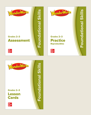 WonderWorks Grades 2-3 Foundational Skills Booster Kit