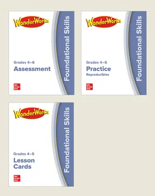 WonderWorks Grades 4-6 Foundational Skills Booster Kit WonderWorks Grades 4-6 Foundational Skills Booster Kit