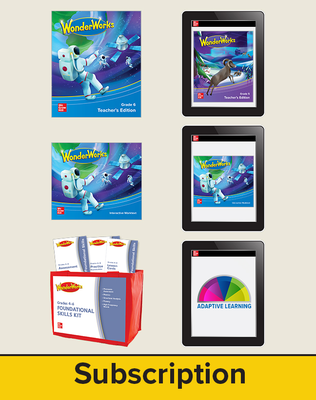 WonderWorks Grade 6 Comprehensive Classroom Package with 1 Year Subscription
