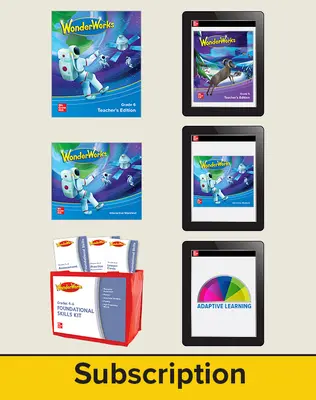 WonderWorks Grade 6 Comprehensive Classroom Package with 3 Year Subscription WonderWorks Grade 6 Comprehensive Classroom Package with 3 Year Subscription