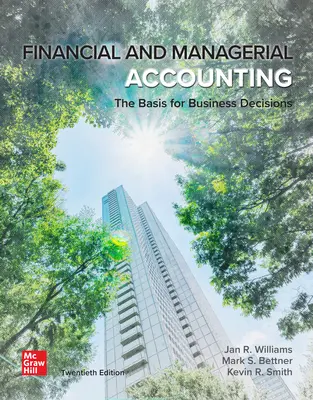 Financial & Managerial Accounting Financial & Managerial Accounting