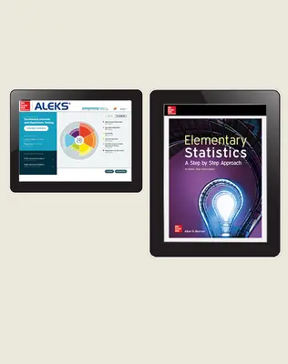 Bluman, Elementary Statistics High School Edition 1e, 2024, Online Student Edition Plus ALEKS via my.MHEducation.com Digital Bundle, 1-year subscription