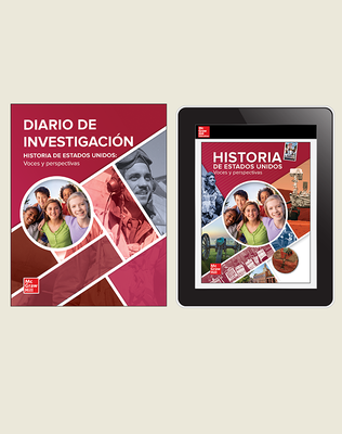 United States History: Voices and Perspectives, Spanish Student Inquiry Bundle, 1-year subscription