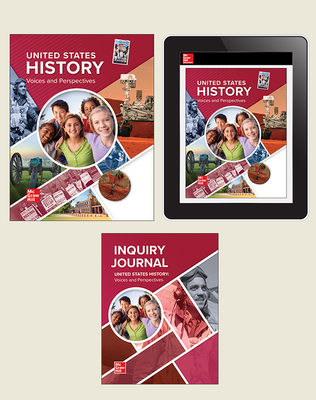 United States History: Voices and Perspectives, Student Bundle Plus Inquiry Journal, 6-year subscription