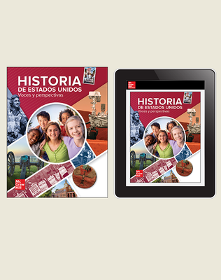 United States History: Voices and Perspectives, Spanish Student Bundle, 6-year subscription