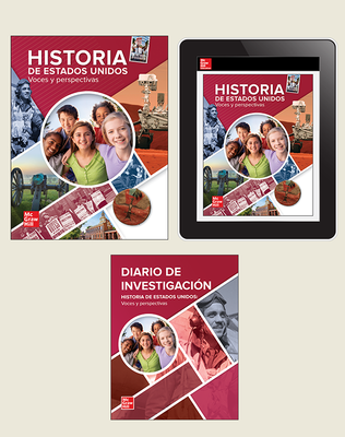 United States History: Voices and Perspectives, Spanish Student Bundle Plus Inquiry Journal, 6-year subscription