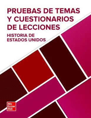 United States History, Spanish Topic Tests and Lesson Quizzes