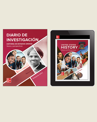United States History: Voices and Perspectives, Early Years, Spanish Student Inquiry Bundle, 6-year subscription